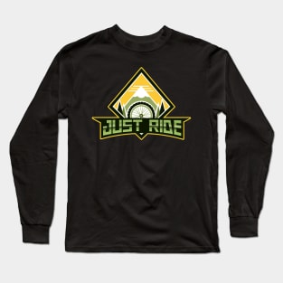 Just Ride Diamond Mountain Bike Long Sleeve T-Shirt